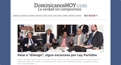 Desktop Screenshot of dominicanoshoy.com
