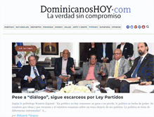 Tablet Screenshot of dominicanoshoy.com